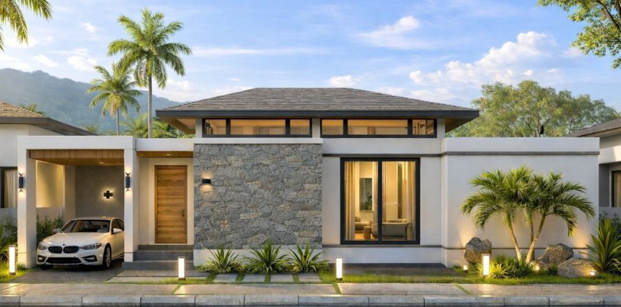 Вилла в Ланта Яи, Таиланд с 3 спальнями  № 170884