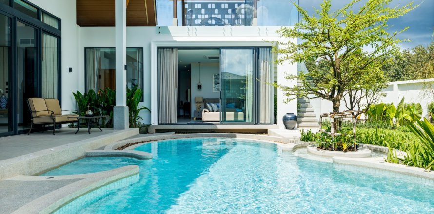 Вилла в Пхукете, Таиланд с 4 спальнями  № 156739