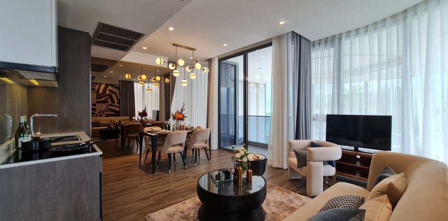Condo à Pattaya, Thaïlande, 2 chambres № 156744