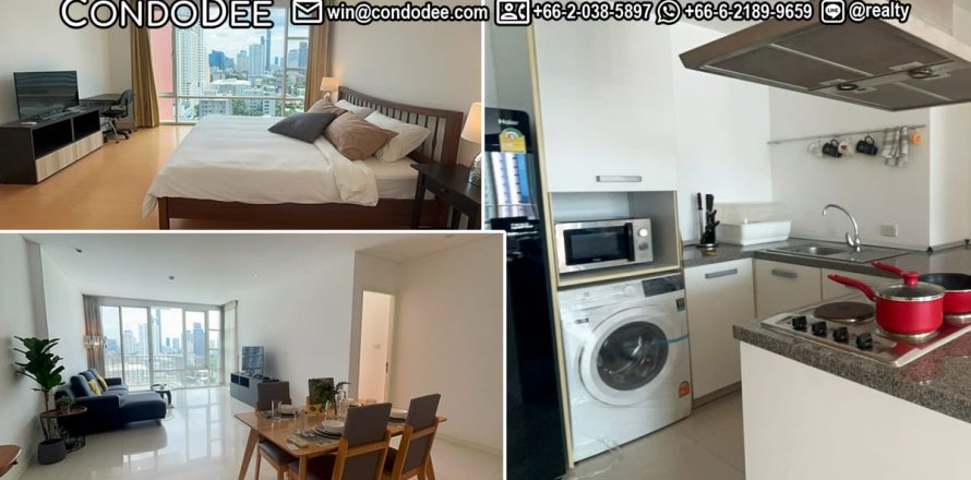 Condo à Watthana, Bangkok, Thaïlande, 2 chambres № 200990