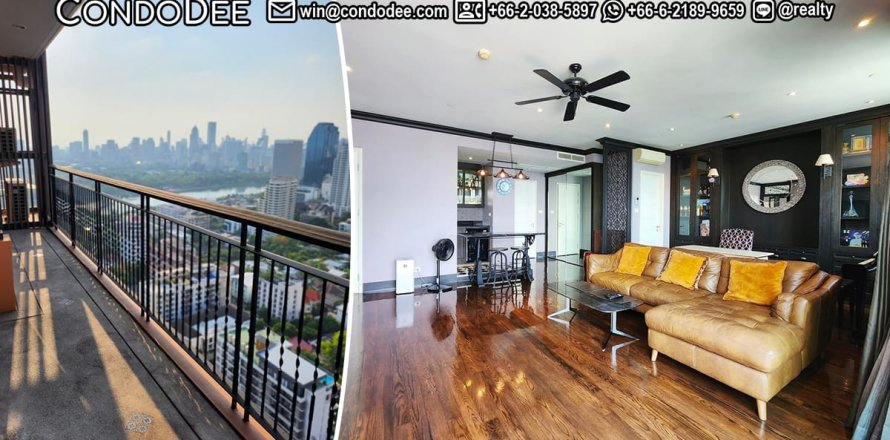 Condo à Watthana, Bangkok, Thaïlande, 3 chambres № 200988