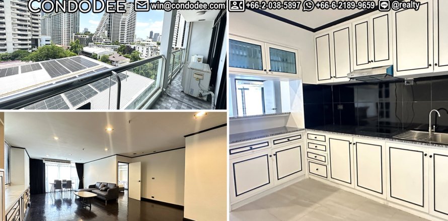 Condo à Watthana, Bangkok, Thaïlande, 2 chambres № 200993