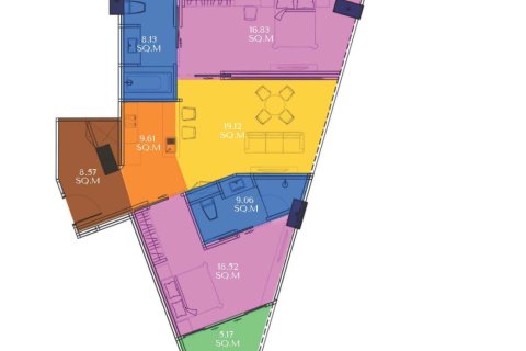 Condo on Layan Beach, Thailand, 3 bedrooms  № 170138 - photo 21