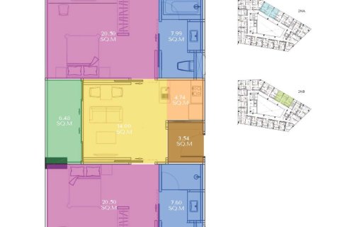 Condo on Layan Beach, Thailand, 2 bedrooms  № 170139 - photo 21