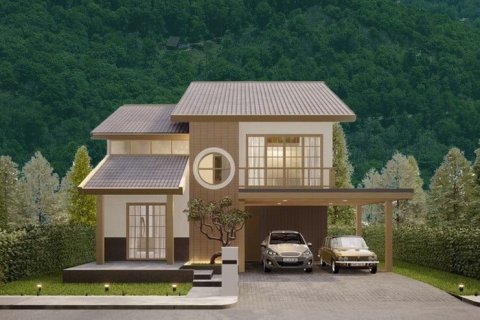 Дом в Сан-Сая, Таиланд с 4 спальнями  № 156043 - фото 1