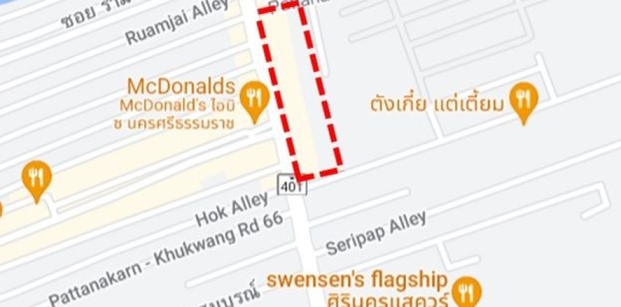 Земельный участок в Накхонситхаммарате, Таиланд 1470м2  № 163083