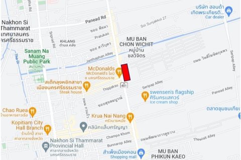 Земельный участок в Накхонситхаммарате, Таиланд 1470м2  № 163083 - фото 2