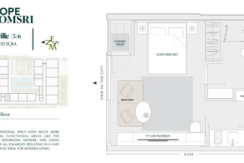 Studio à Bangkok, Thaïlande № 165676 - photo 24