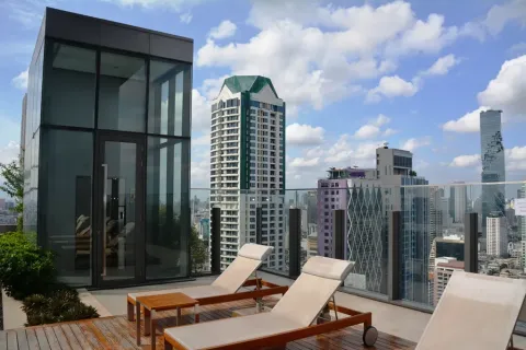 Condo à Sathon, Bangkok, Thaïlande, 2 chambres  № 139128 - photo 17