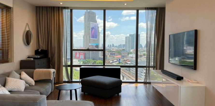 Кондоминиум с 2 спальнями в Сатхоне, Бангкок, Таиланд № 139128