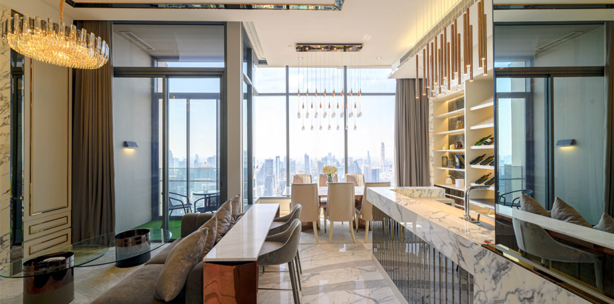 Condominio de 2 dormitorios en Bangkok, Tailandia № 209880