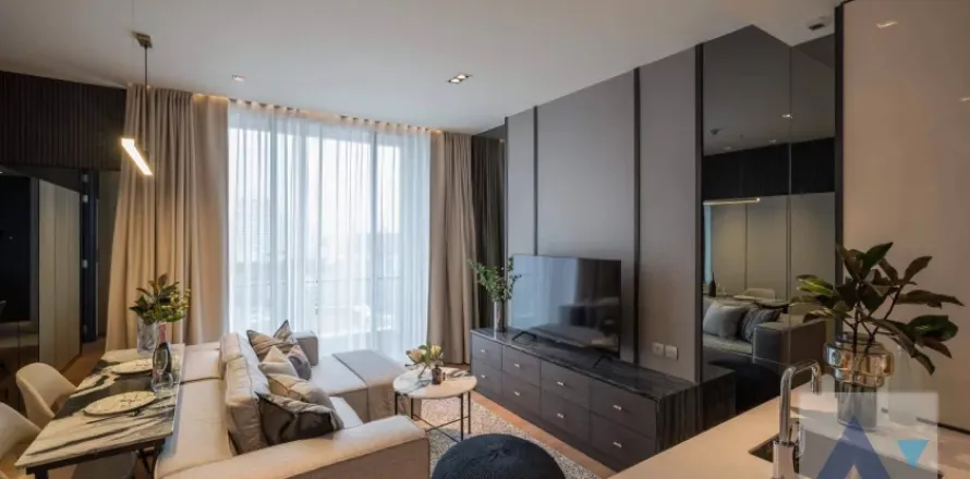 Condominio de 1 dormitorio en Khlong Toei, Bangkok, Tailandia № 214525