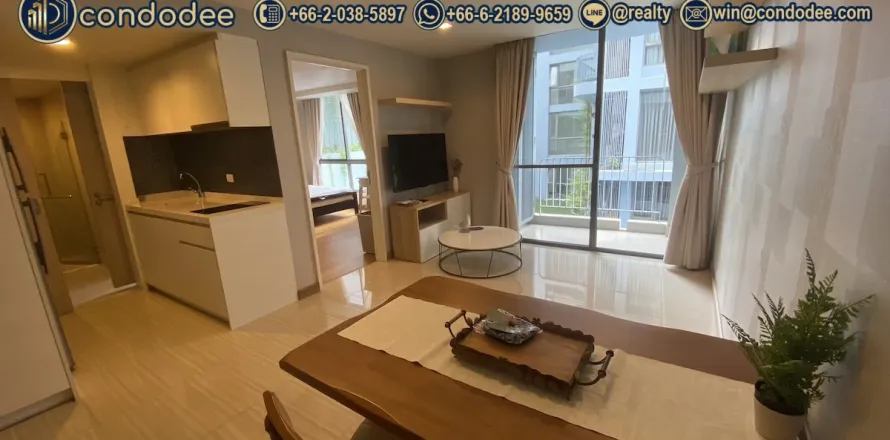 Condo à Watthana, Bangkok, Thaïlande, 1 chambre  № 200782