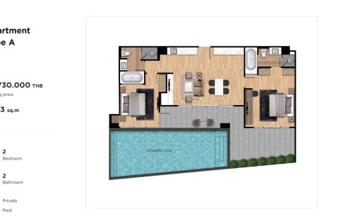 Condo in Kata, Thailand, 2 bedrooms  № 165810 - photo 18