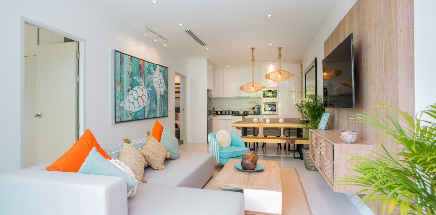 Квартира в Кату, Таиланд с 2 спальнями  № 162941