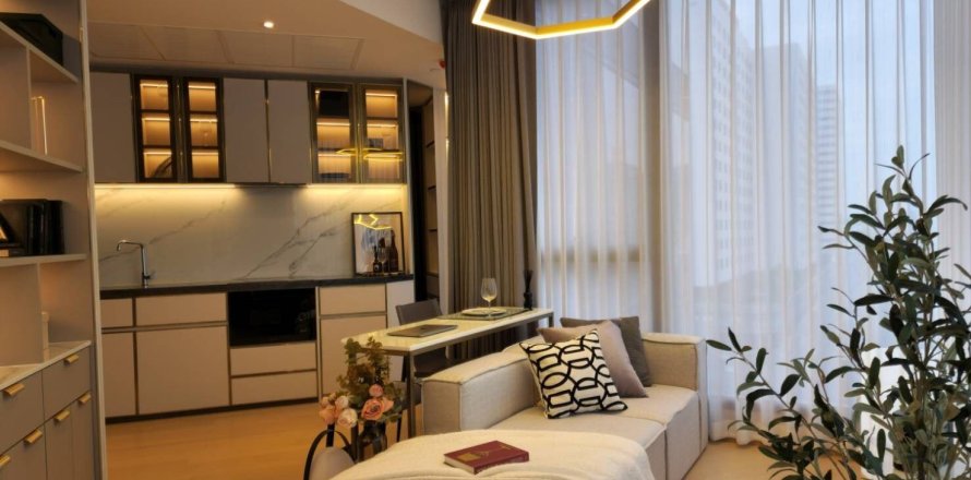 Condo à Din Daeng, Bangkok, Thaïlande, 2 chambres № 162940