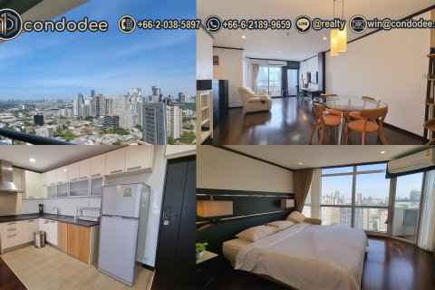 Condo à Khlong Toei, Bangkok, Thaïlande, 2 chambres  № 200786