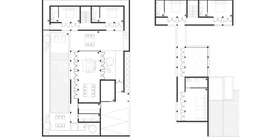 Планировка Виллы «5BR-31» 5 спален в ЖК The Proper Hua Hin