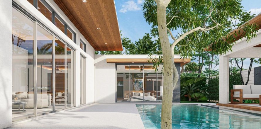 Пентхаус в Пхукете, Таиланд с 4 комнатами  № 150705