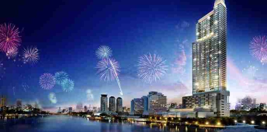 Condo in Thonburi, Bangkok, Thailand, 4 bedrooms  № 183098