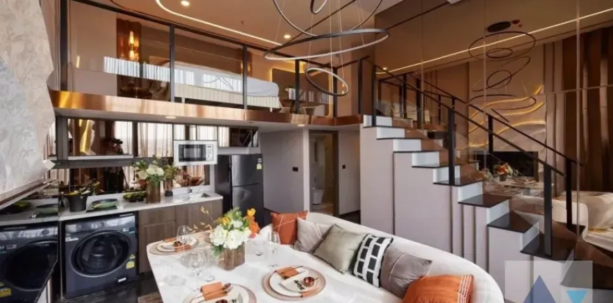 Duplex in Watthana, Bangkok, Thailand 2 Schlafzimmer № 217082