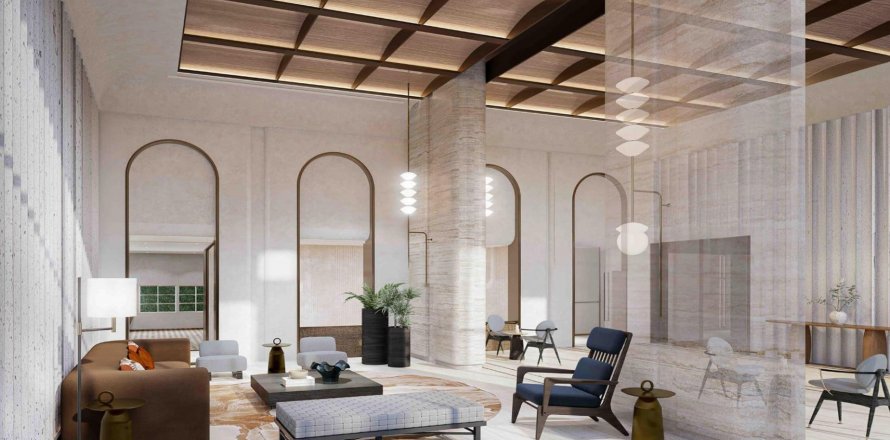 Квартира в Chapter Charoenkrung – Riverside, Бангкок, Таиланд с 2 спальнями  № 133502