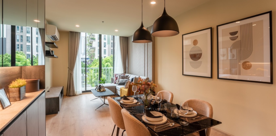 Condo à Bangkok, Thaïlande, 2 chambres № 184458
