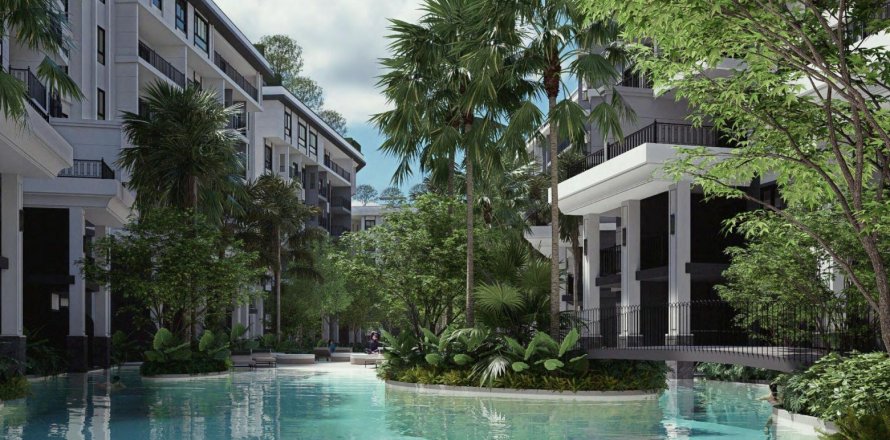 Condo in Phuket, Thailand, 2 bedrooms  № 173530