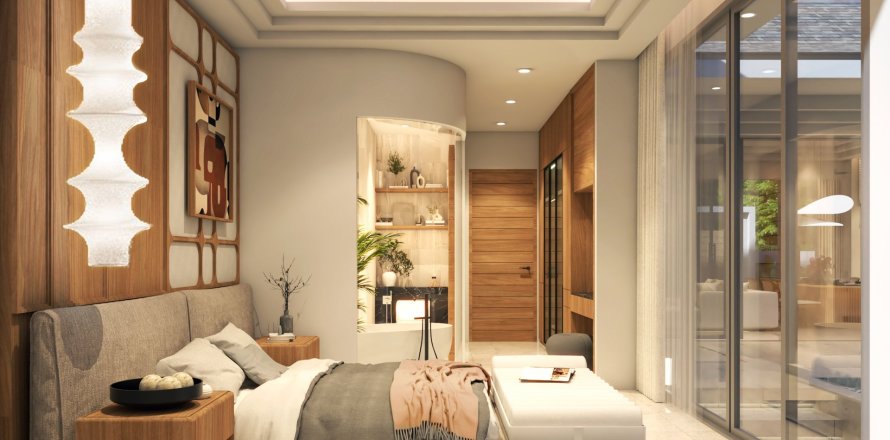 Вилла в Naga Kiri Villas, Самуй, Таиланд с 4 комнатами  № 161486