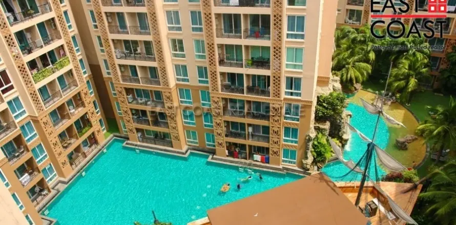 Condominio de 1 dormitorio en Jomtien Beach, Pattaya, Tailandia № 213487