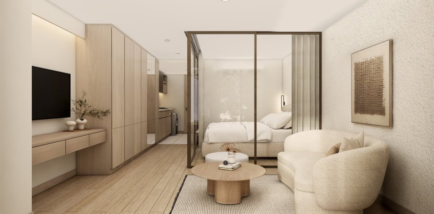 Кондоминиум с 1 спальней на Пляже Най Янг, Таиланд № 153871