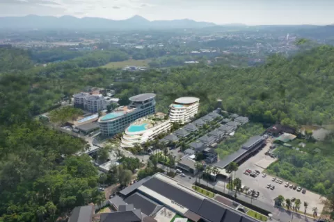 Квартира в Пхукете, Таиланд с 2 спальнями  № 134114 - фото 1