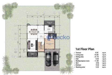 บ้านในพัทยา, ประเทศไทย 4 ห้องนอน № 196134 - รูปถ่าย 24