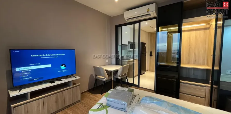 Estudio en el condominio en Pattaya, Tailandia № 213035