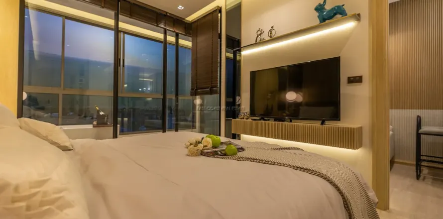 Condominio de 1 dormitorio en Jomtien Beach, Pattaya, Tailandia № 213034