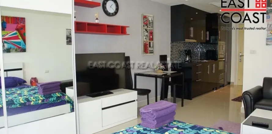 Estudio en el condominio en Pattaya, Tailandia № 212742