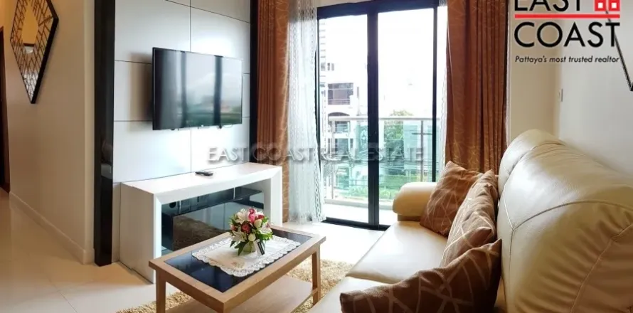 Condominio de 2 dormitorios en Pattaya, Tailandia № 212743