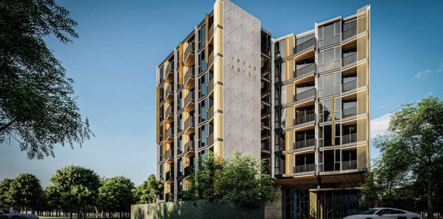 Кондоминиум с 1 спальней в Кароне, Таиланд № 166128