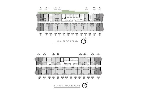 Condo à Bangkok, Thaïlande, 1 chambre № 166130 - photo 19