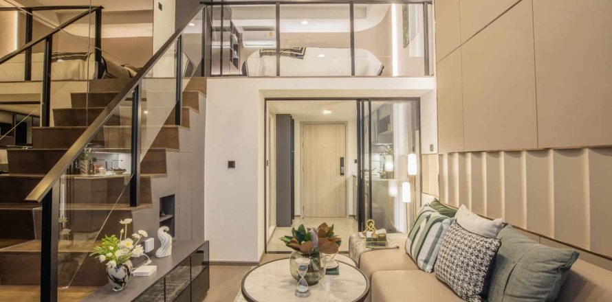 Condo à Bangkok, Thaïlande, 1 chambre  № 166131