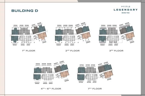 Condo à Bang Tao, Thaïlande, 1 chambre  № 166126 - photo 12