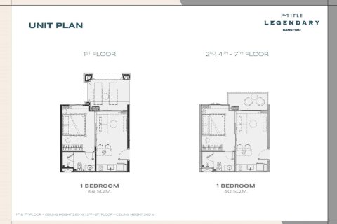 Condo à Bang Tao, Thaïlande, 1 chambre  № 166126 - photo 11