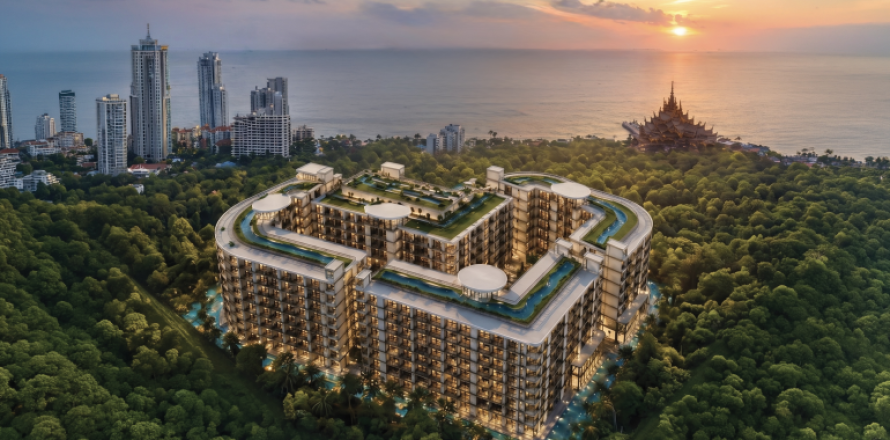 Studio in the Condo in Pattaya, Thailand № 205445