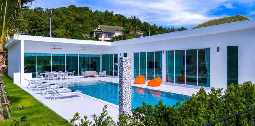 Вилла в Ча-аме, Таиланд с 4 спальнями № 151206