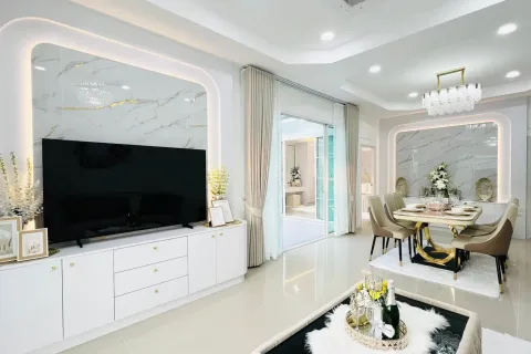 Вилла в Паттайе, Таиланд с 3 спальнями  № 169590 - фото 4