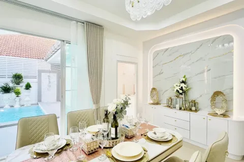 Вилла в Паттайе, Таиланд с 3 спальнями  № 169590 - фото 2