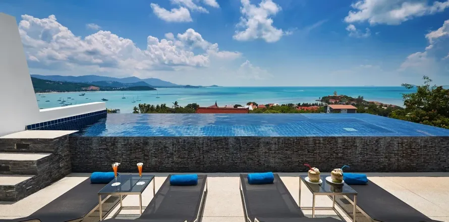 Villa à Ko Samui, Thaïlande 4 chambres № 169592