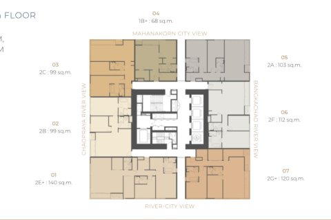 คอนโดมิเนียมในกรุงเทพฯ, ประเทศไทย, 2 ห้องนอน № 233959 - รูปถ่าย 12