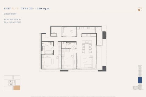 คอนโดมิเนียมในกรุงเทพฯ, ประเทศไทย, 2 ห้องนอน № 233962 - รูปถ่าย 9
