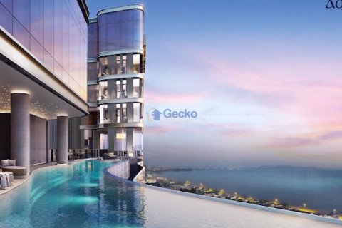 Condo à Pattaya, Thaïlande, 1 chambre  № 196451